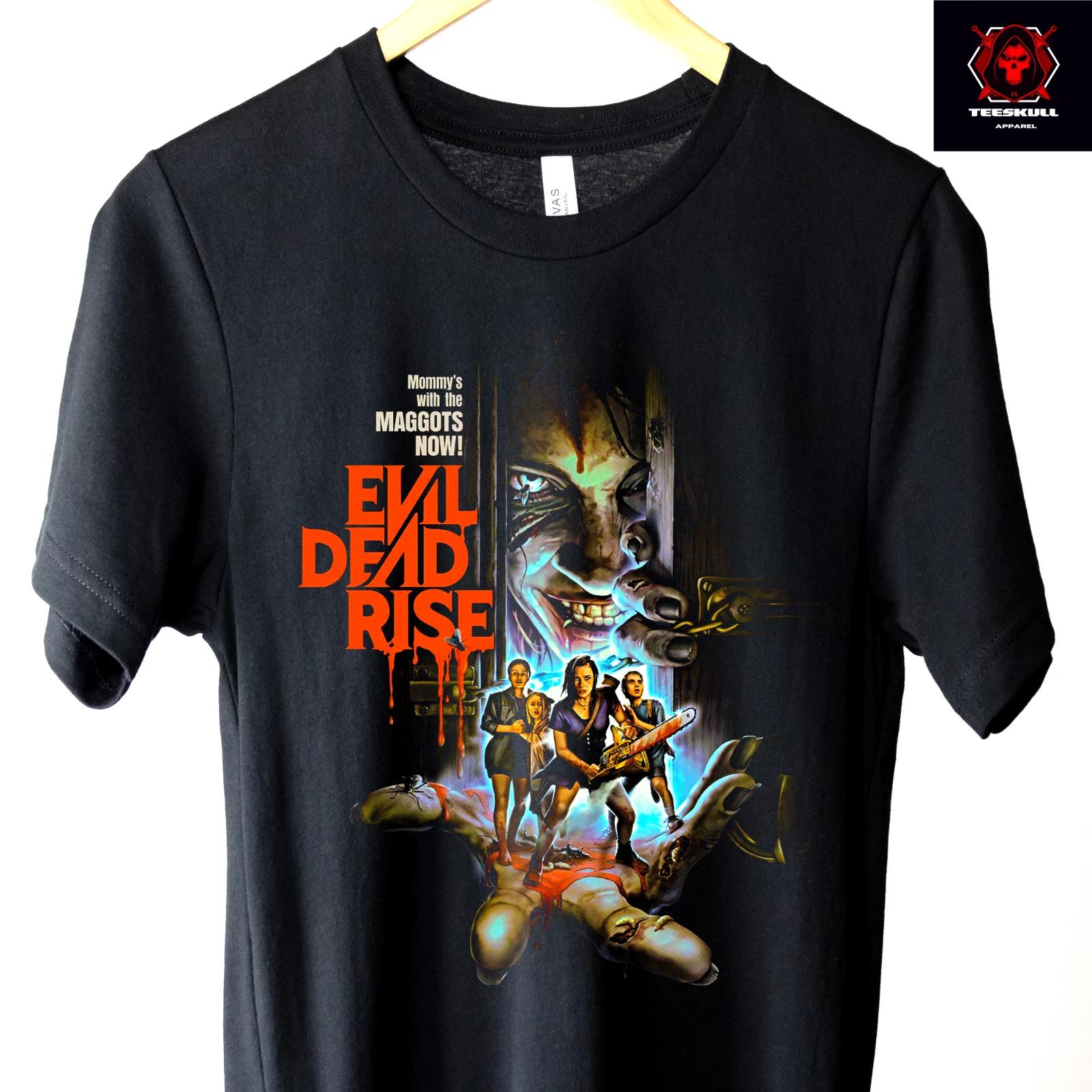 Evil Dead Rise (2023) Retro Horror Movie Unisex Premium Cotton T-Shirt M