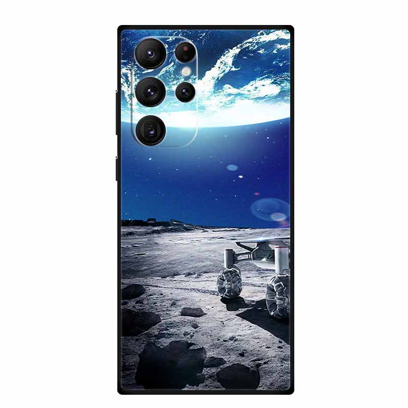 For Samsung S22 / S23 Ultra Case S23Ultra Black Silicone Soft Phone Case For Samsung Galaxy S22 Ultra Back Cover Case S 23 Ultra