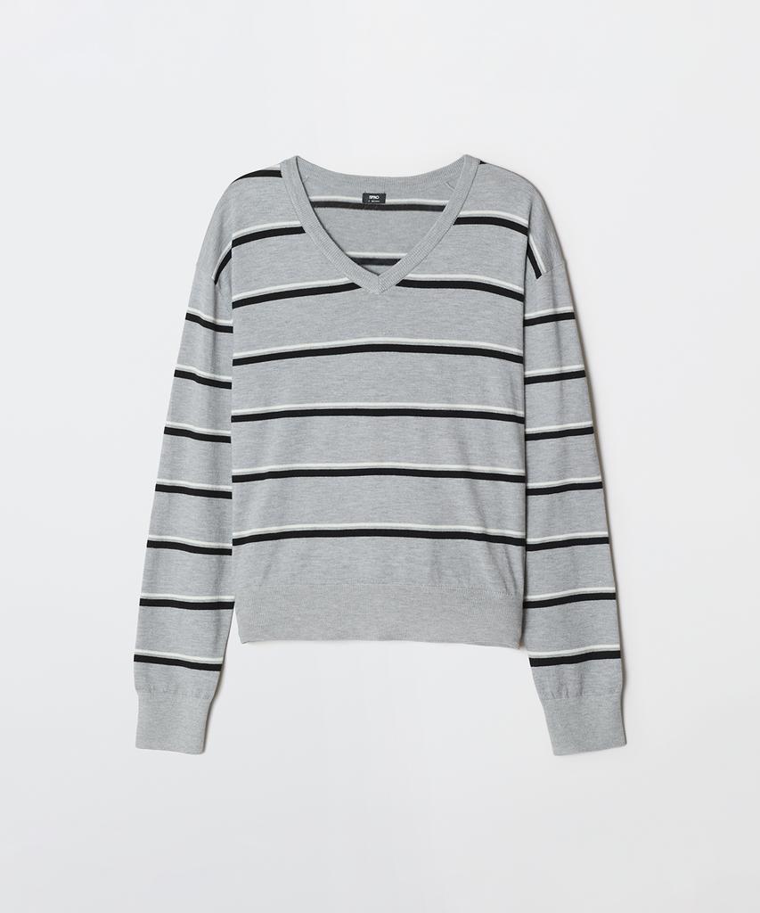 Seupao [Soft Yarn] Women'S V-Neck Knit_Spkwg23W02