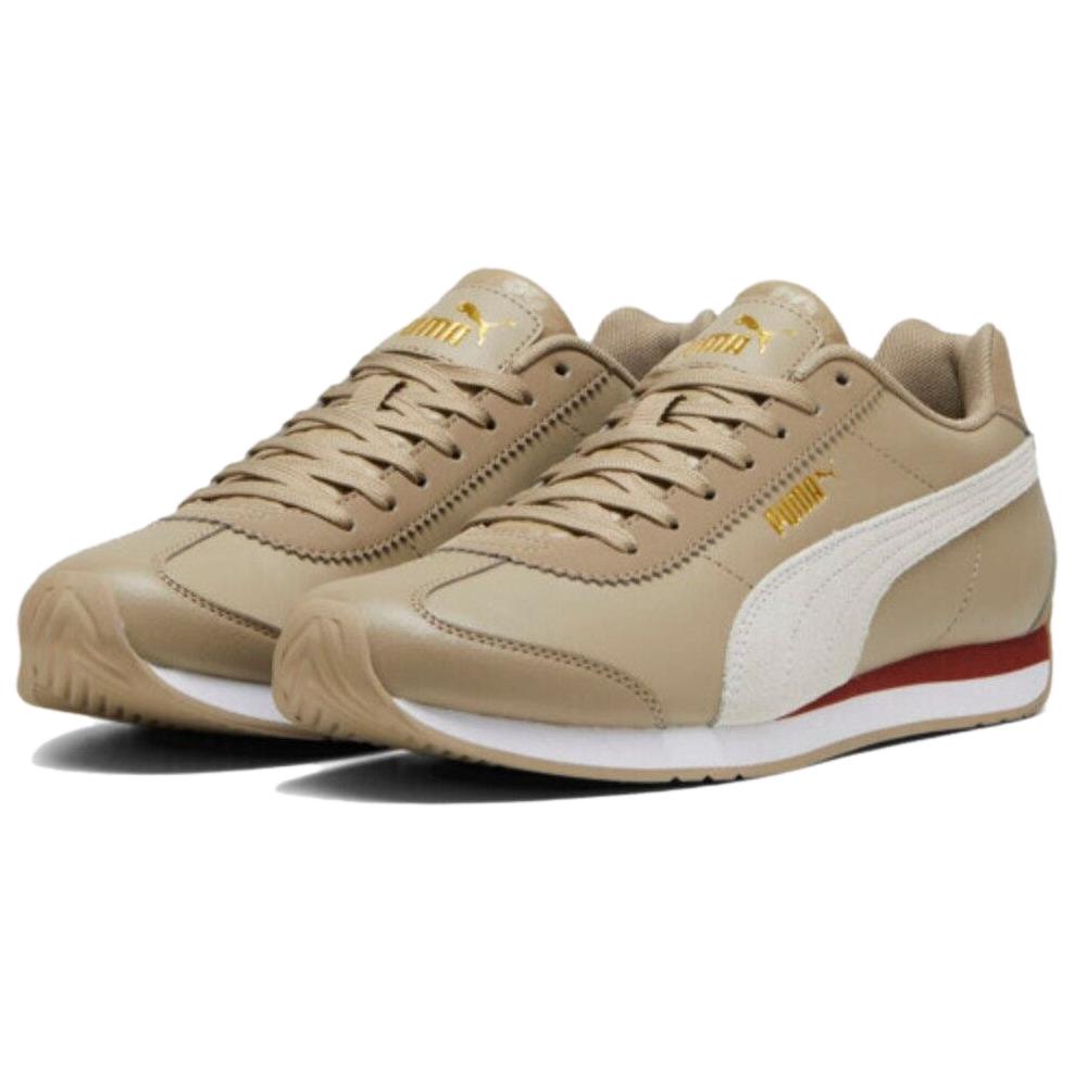Puma Turin 3 Comfortable Versatile Durable Low-Top Lifestyle Casual Shoes Unisex Sneaker Light-Brown 397493-03