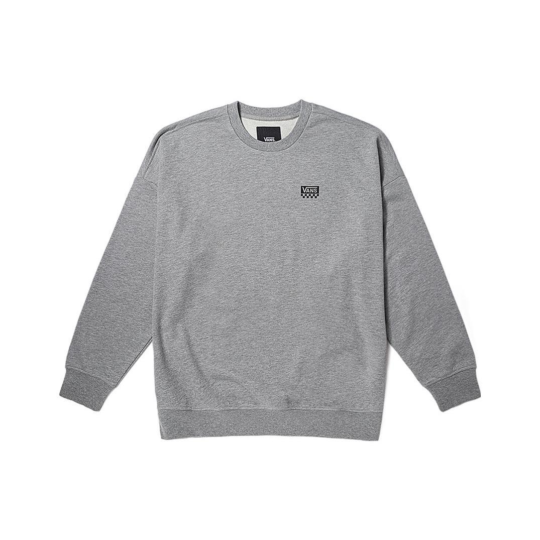 Vans Collection Logo Pack Crew Neck Sweatshirt Grey Unisex VN000H0SHTG S