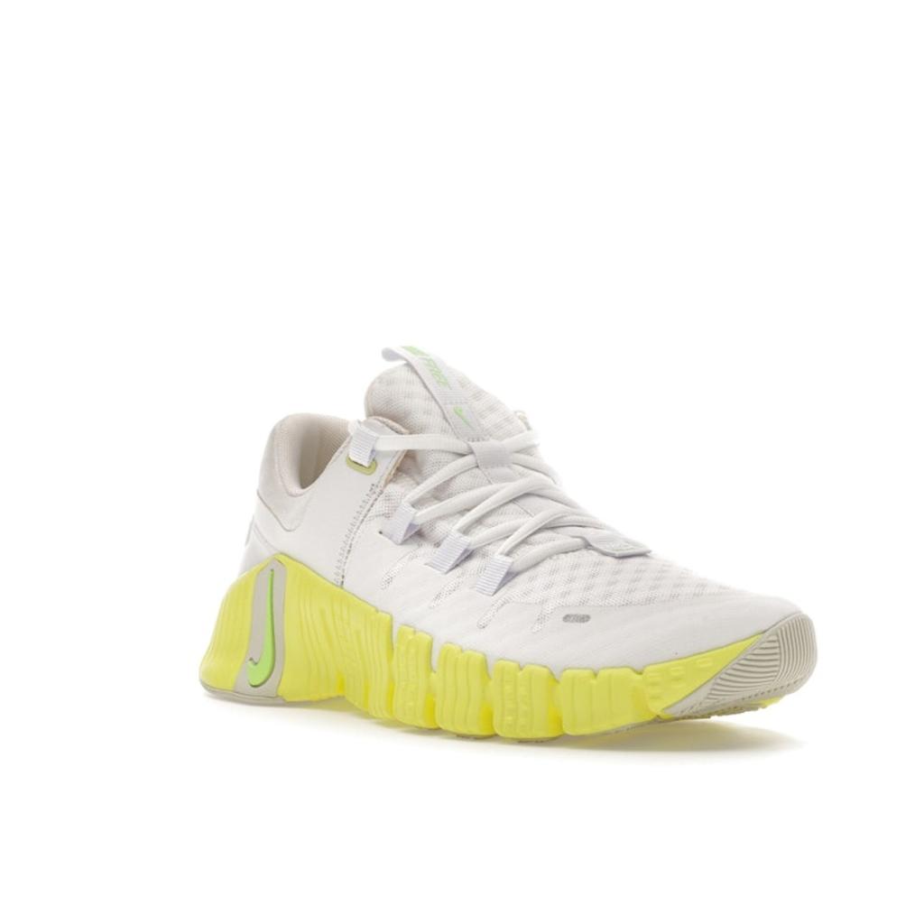 Nike Gratis Metcon 5 White Lime Blast Joggesko for kvinner Lysende-grønn Sea-Glass DV3950-106