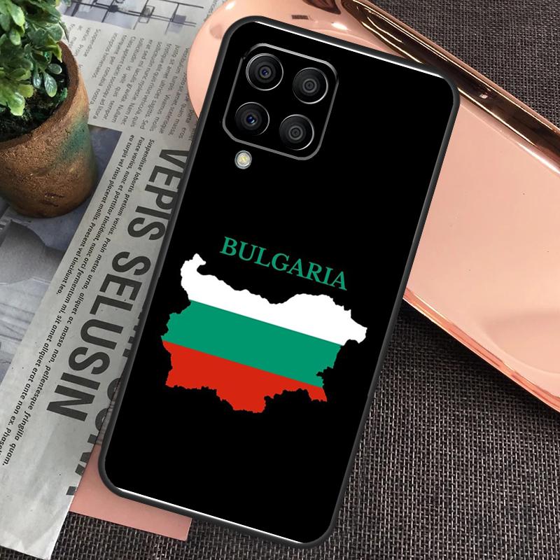 Bulgaria Flag For Samsung Galaxy M55 M15 M13 M23 M33 M53 M30s M31s M12 M32 M52 M20 M21 M51 M34 M54 Case