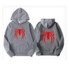 Modischer bedruckter Spider-Hoodie für Herren Lässiger Hoodie-Pullover Sweatshirt für Herren Top Spider-Hoodie-Sweatshirt