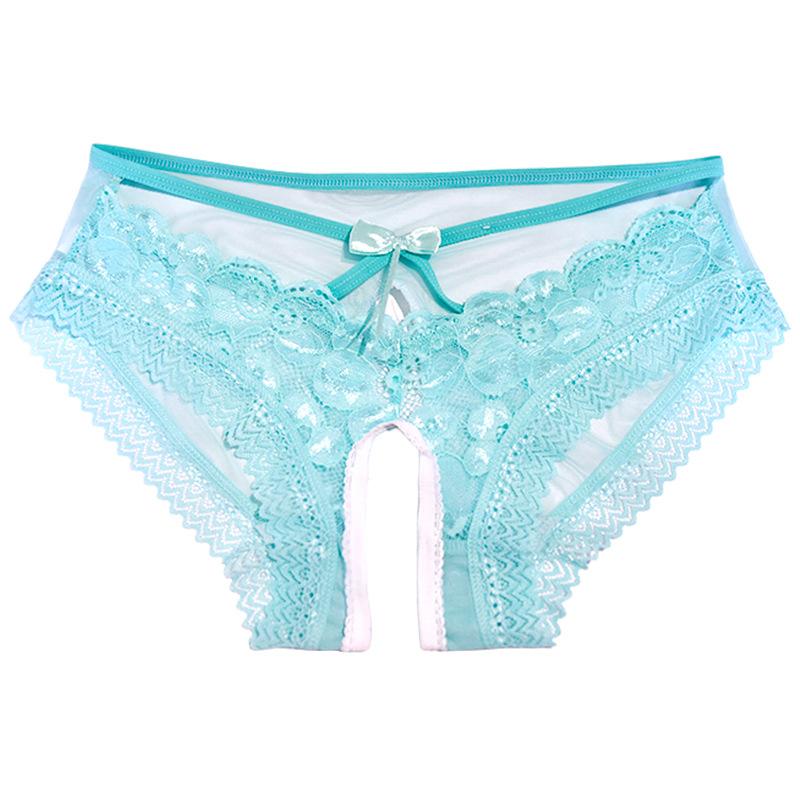 Paar Crotchless Dessous Herren Blumenspitze Durchsichtiger Slip Femboy Sissy Höschen Niedrige Taille Ausgeschnitten Crossdresser Unterwäsche