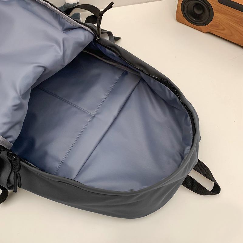 Damen Rucksack im Campus-Stil, einfarbig, für Männer, große Kapazität, Schultasche für Schüler