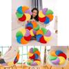 Colorful Windmill Seat Cushion With Soft Plush Cover For Office And Home Comfort