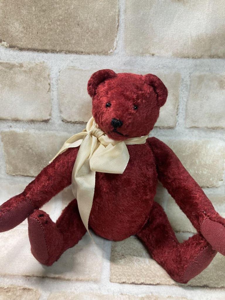 [USED] Teddy Bear Naomi Light Ruby RUBY ENGLAND Hard To Find Extremely Rare