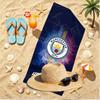 Manchester Football FC Print Beach Towel, Versatile Lightweight Absorbent Beach Towel for Pool Surf Yoga Bathroom, Perfect Birthday Holiday Gift