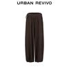 UR2026 Women's Casual Retro Double Tie Jogger Pants
