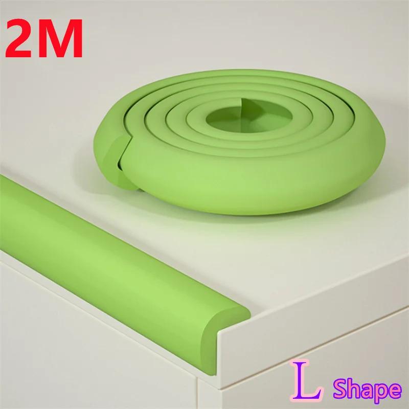 2M Baby Safety Corner Protector Solid Color Edge Guards for Childproofing Home Furniture Corners Table Angle Protection Tape