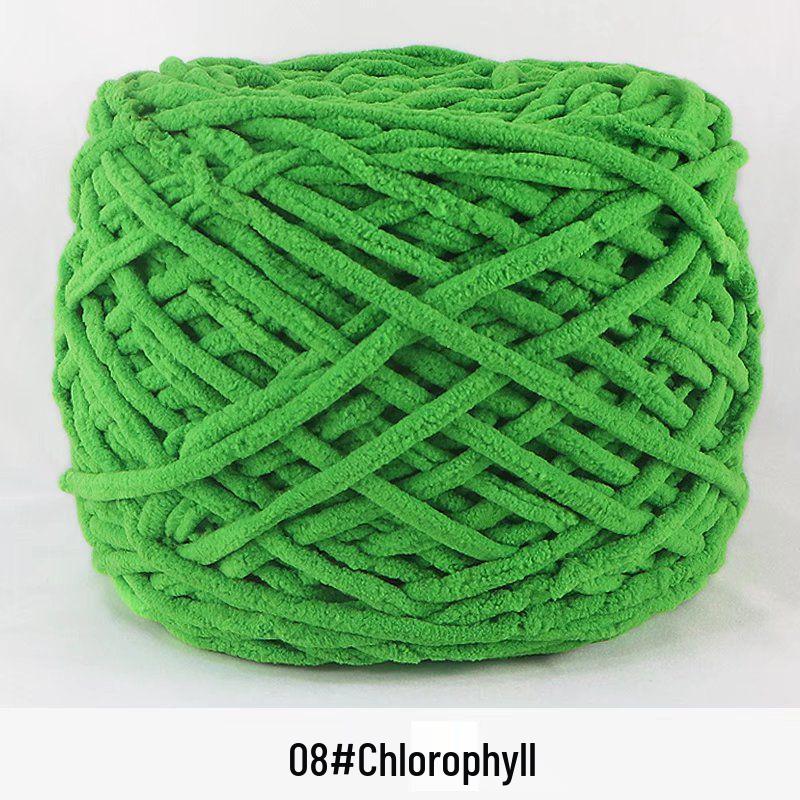 Handgjord Tjock Halsduksgarnboll - Mjuk DIY Stickning & Virkning