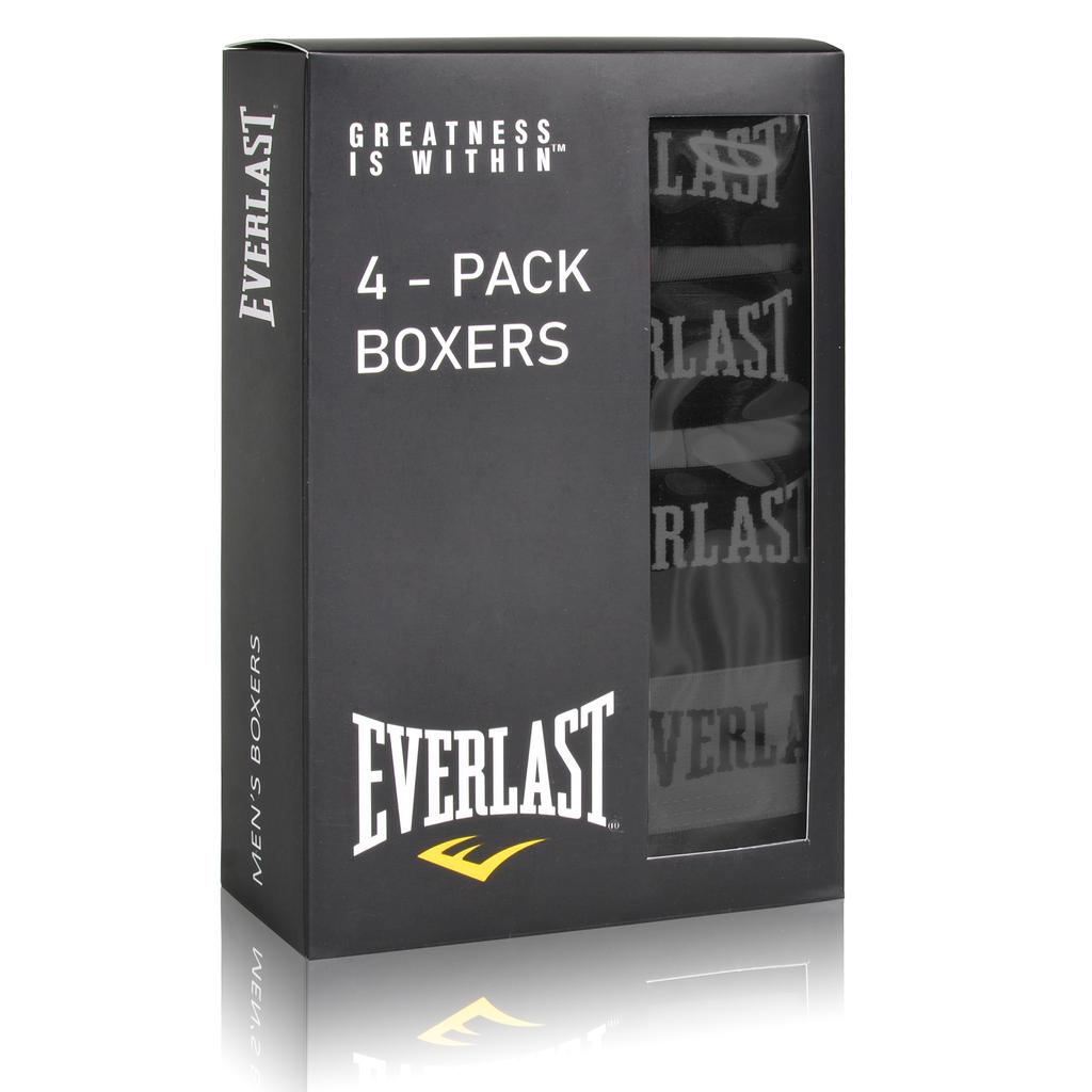 Everlast Bokserki Męskie Ev004 Kolor Bawełna 4 Sztuki 