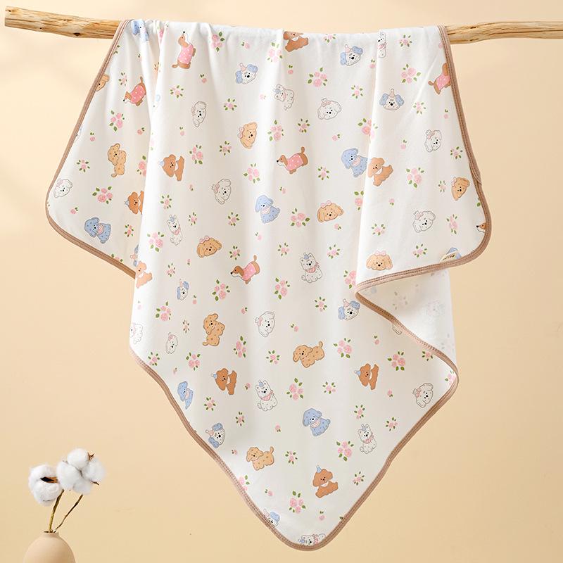 Breathable Pure Cotton Newborn Swaddle Blanket, Thin To Prevent Startle Reflex, Infant Type A.