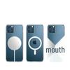 Magnetic Transparent Acrylic Phone Case for iPhone 17/16 Pro Max/15/14/13, Non-Yellowing