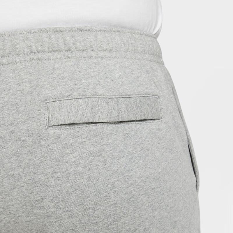 Nike Men's Sweatpants Winter Knitted Fleece-Lined Straight-Leg Casual Pants