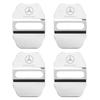 4Pcs Car Door Lock Cover Stainless Steel Protection Accessories For Mercedes Benz AMG A B C E S G Class W201 W210 W108 W205 W203 Interior Mirrors 6