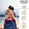 1pc Coperta Franco Ms. Design Stampa Rachel Educational Adventures, Coperta Leggera per Divano, Letto - Morbida e Calda, Regalo per Tutte le Stagioni come Natale,