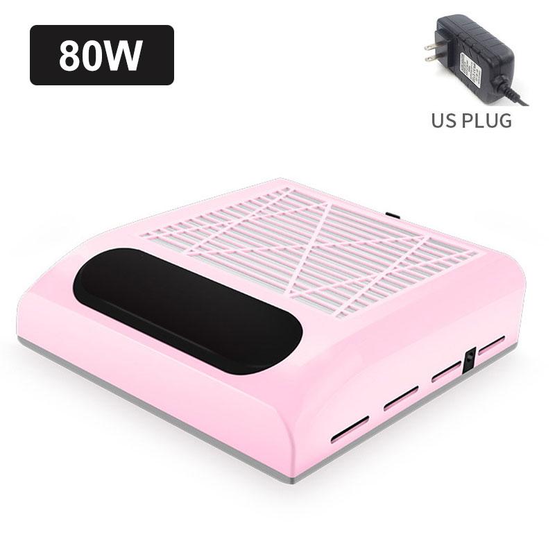 Мощный пылесос для ногтей 80 Вт — фото 8