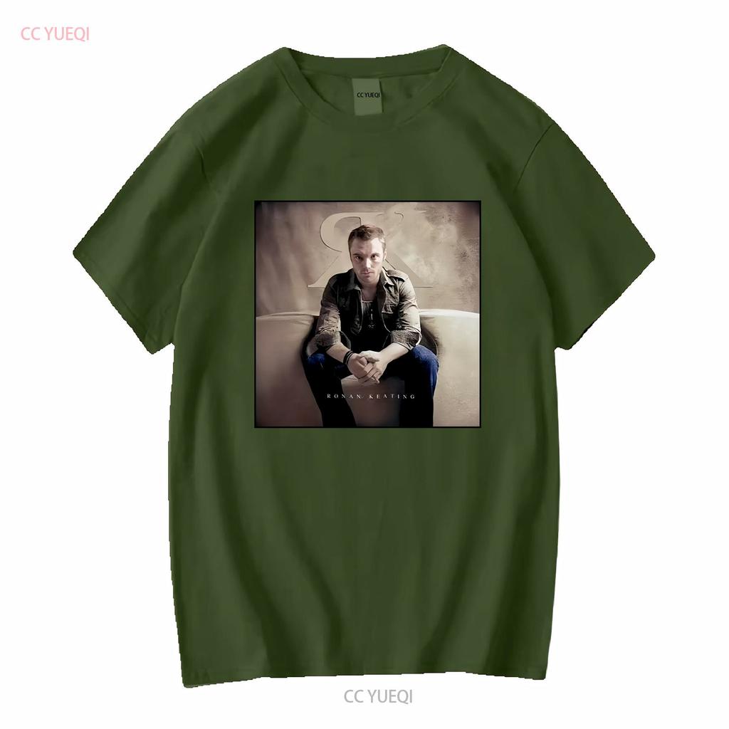 Vintage Ronan Keating 2003 Tour T-Shirt Herren XL Musikband Weiß Erwachsenes Vintage Gewaschen Mode Stilvoll Atmungsaktiv Grafik