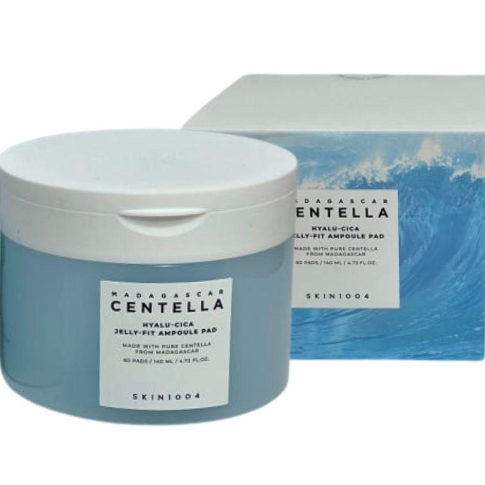 

SKIN1004 - Madagascar Centella Hyalu-Cica Jelly-Fit Ampoule Pad/ 60PADS 140ml 60 pads / 140ml / 4.73 fl.oz.