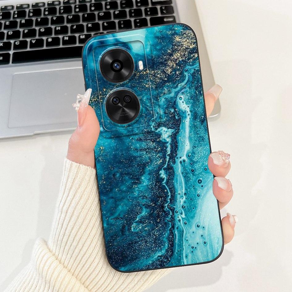 Für Huawei nova 12 SE 2024 Hülle BNE-LX1 Stoßfeste Abdeckung Niedlicher Astronauten-Cartoon Mattes Funda auf Huawei Nova12 SE Quadratischer Schutz