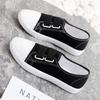 New low-top canvas shoes female student flat casual shoes sports casual board shoes lazy little white shoes