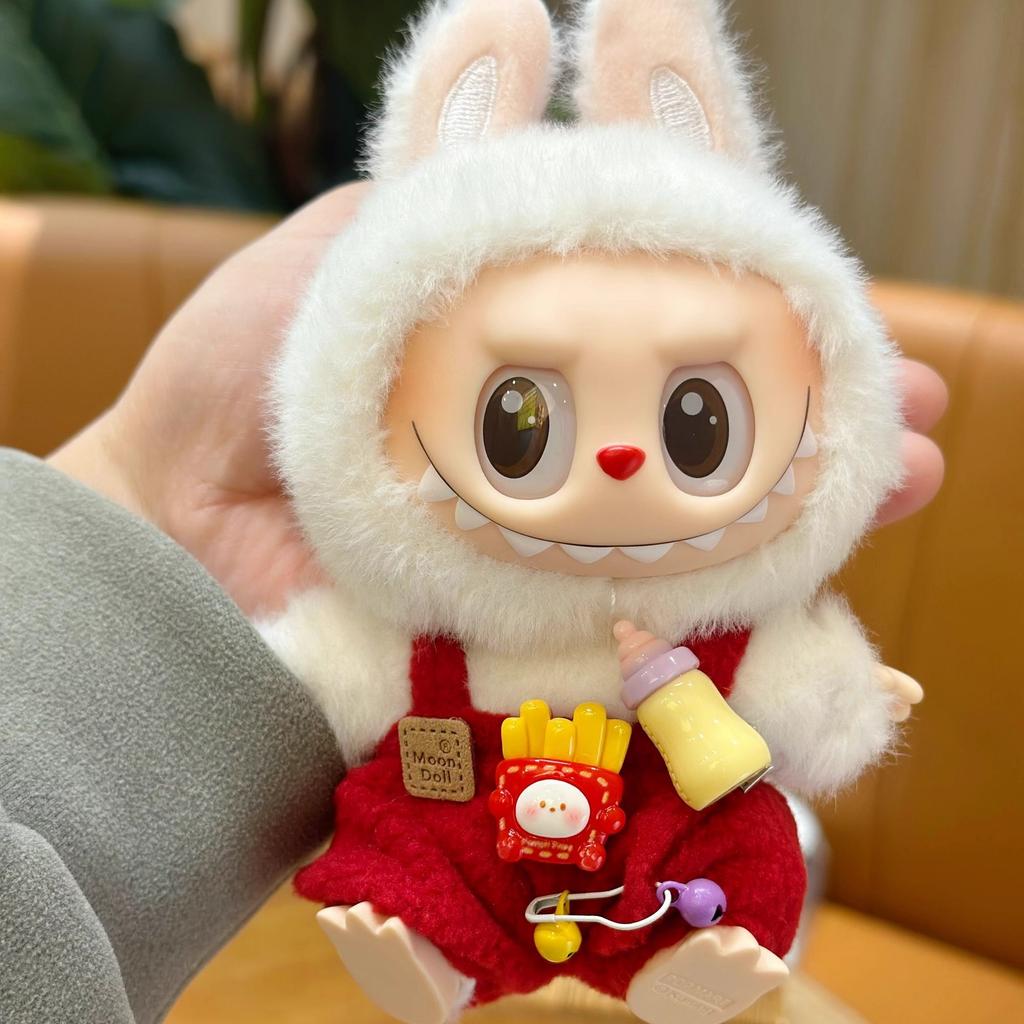 Labubu Baby Clothes Blind Box Vinyl Doll Doll Clothes Lantern Pants Strap Pants Replacement