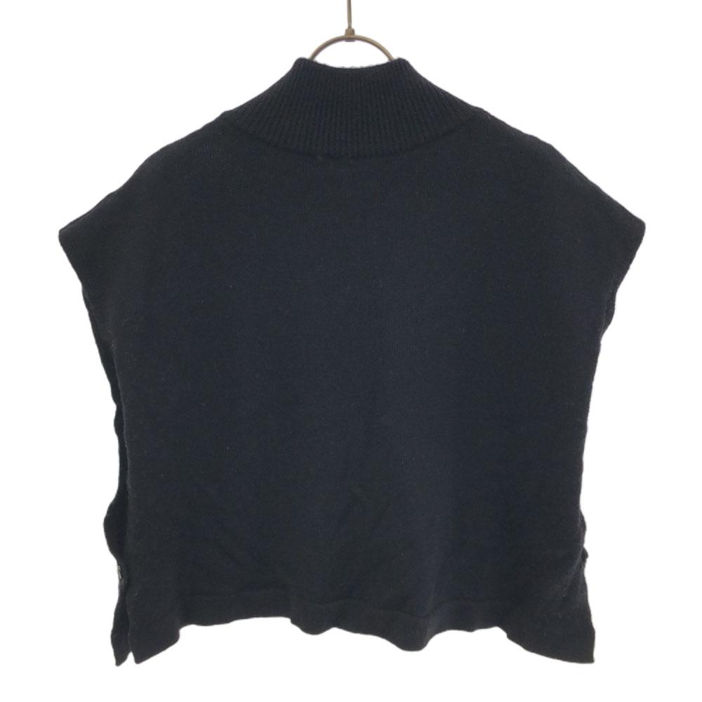 ALLEGE made in Japan Half zip Knit vest black Women Used