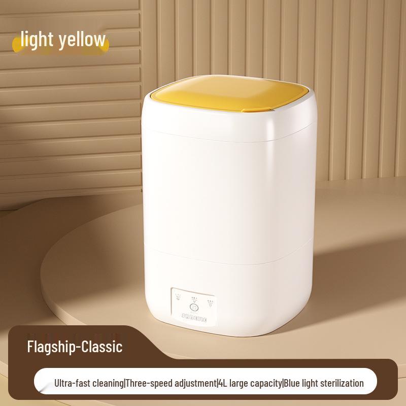 Kompakte Unterwäsche- und Babykleidungswaschmaschine: Schlaf-, Reise- und Heim-Essential-Gadget