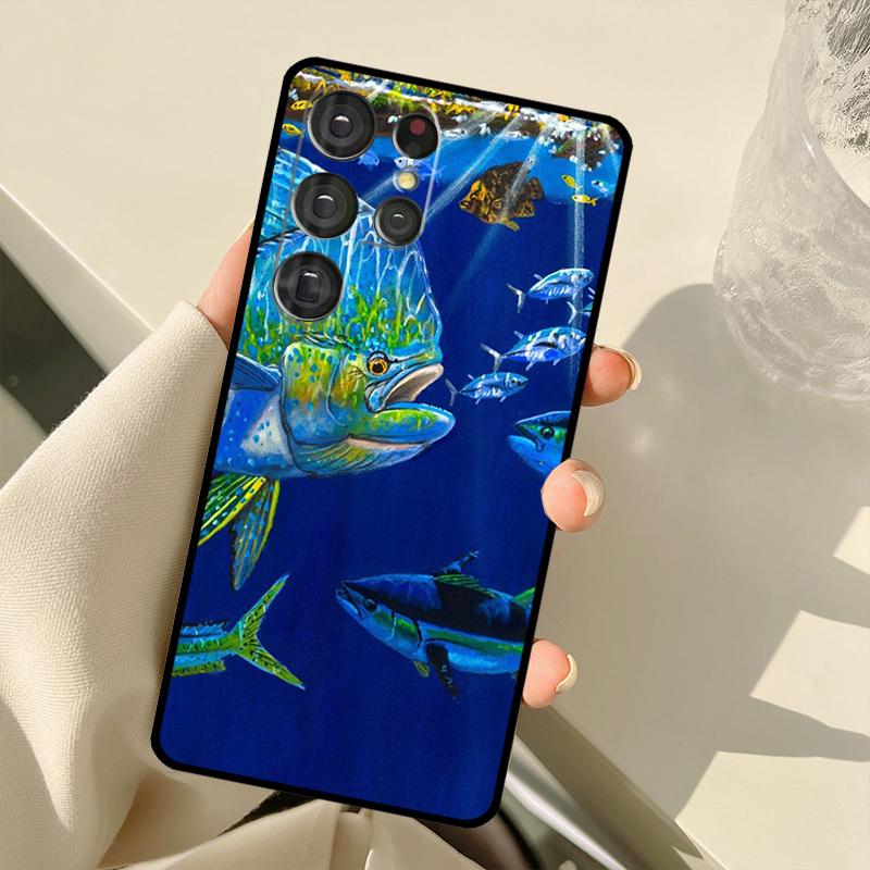 

Чехол Mahi gamefish для Samsung Galaxy S22 S21 Ultra Note 20 S8 S9 S10 Note 10 Plus S20 FE S21 FE Cover Galaxy S8