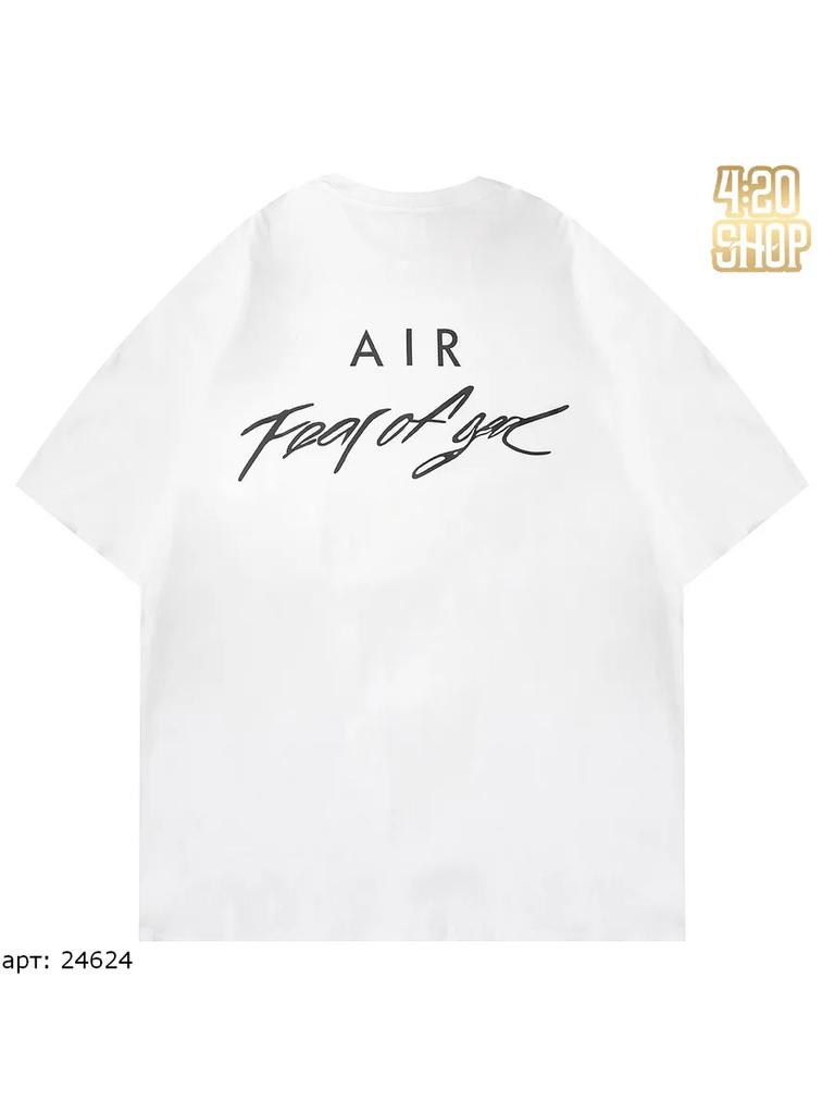 Camiseta de algodón blanca de ajuste relajado con cabeza de monstruo de Karl Lagerfeld