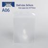 Large Transparent PVC ID Badge Holder with Lanyard for Work, Guest, Exhibition, and Conference