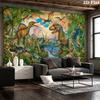 Jurassic Dinosaurs Pattern Home Decor Tapestry, Wall Hanging, Decorative RV Wall Cloth.MGT0918500