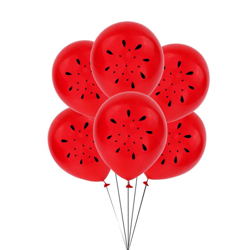 10pcs/set Watermelon Latex Balloons Hawaii Party Decoration Birthday Theme Party Decoration