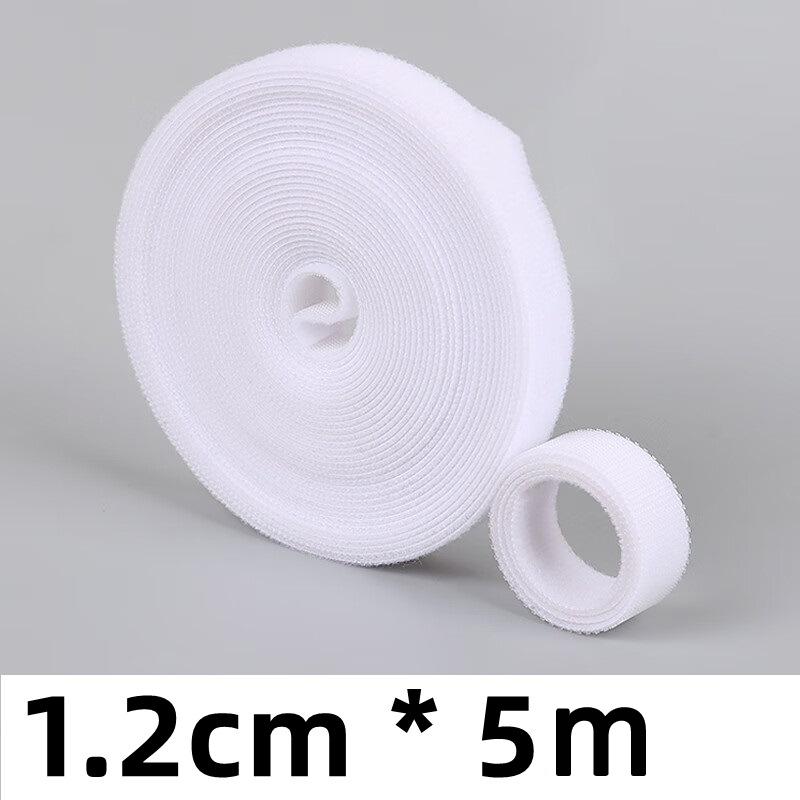 5M Length Cable Organizer USB Cable Winder Strong Cable Management Nylon Free Cut Ties Mouse earphone Cord Cable Ties