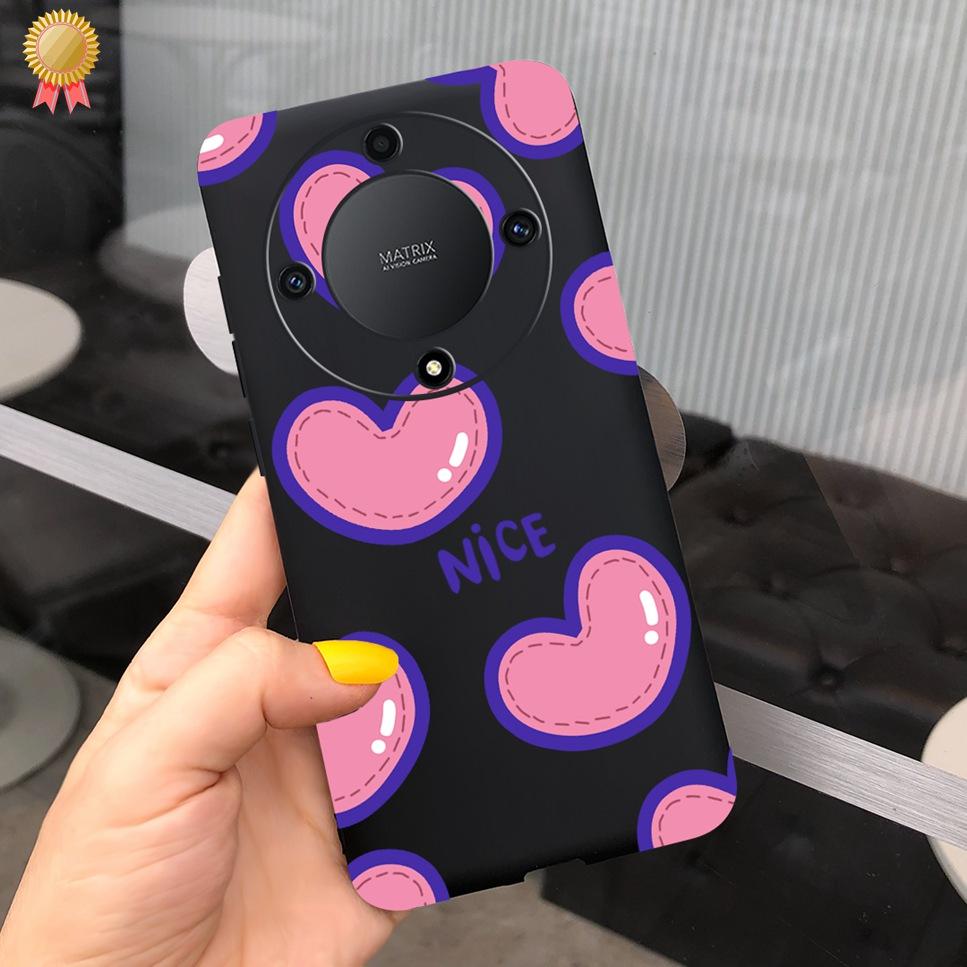 Luxury Case For Honor X9a Soft TPU Capa COOL New Cute Animal Painted Back Coque For Honor X9a X8A X7A 9XA 8XA 7XA  Bumper Bags