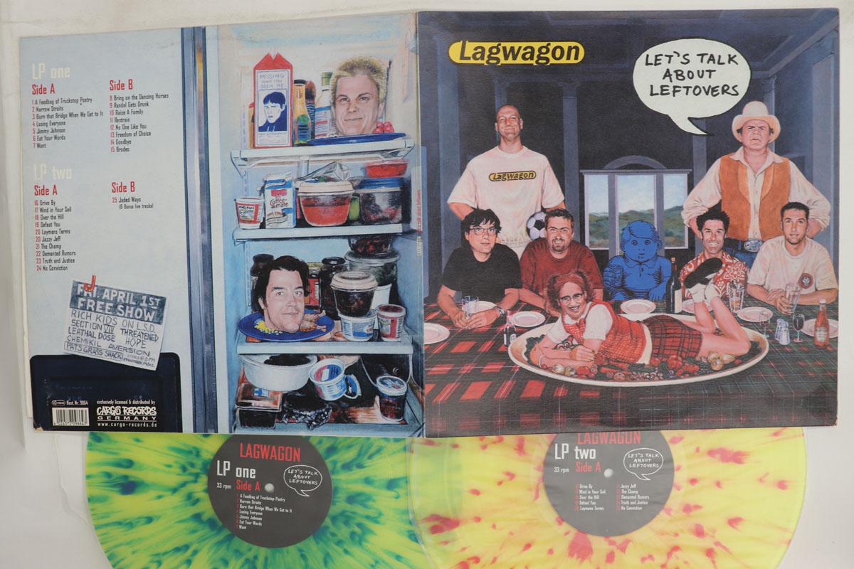 Виниловая пластинка LAGWAGON Lets Talk About Leftovers CAR04 CARGO RECORDS G 2000 Германия Рок Б/у