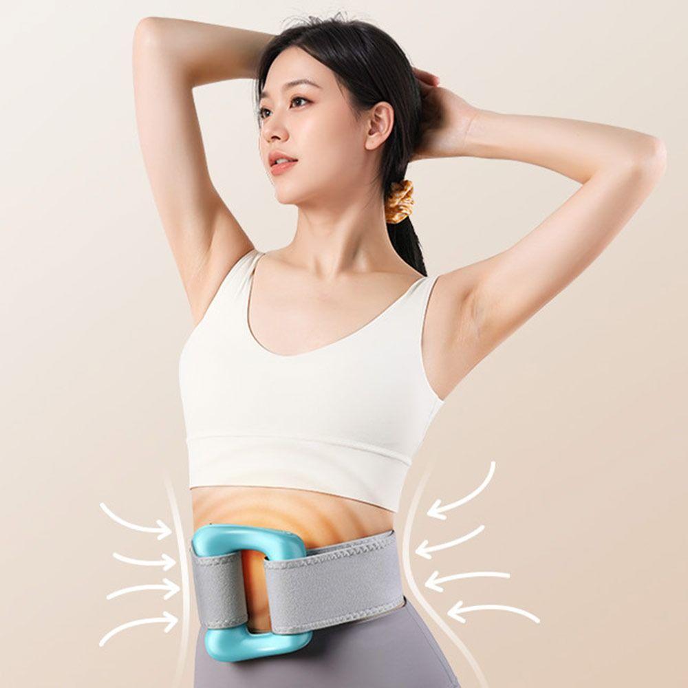 With Belt Electric Fascia Ring USB Charging Rotating Massage Belt  for Body Massage Tools