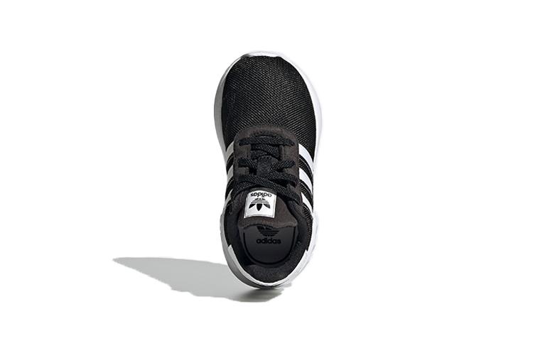 adidas Originals La Trainer Lite Breathable Low Top Sports Casual Shoes Black White Infant And Toddler FW5843