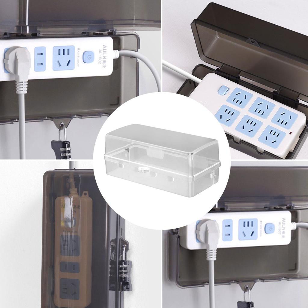 Outdoor Electrical Boxes Waterproof Cable Management Box Rain-Proof Weather Proof Plug Box Waterproof Box For Wiring Board