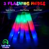 44 PCS Foam Glow Sticks with 3 Modes Colorful Flashing, Foam Light Up Sticks, LED Light Sticks, Glow Sticks Party Pack for New Year, Wedding, Raves,