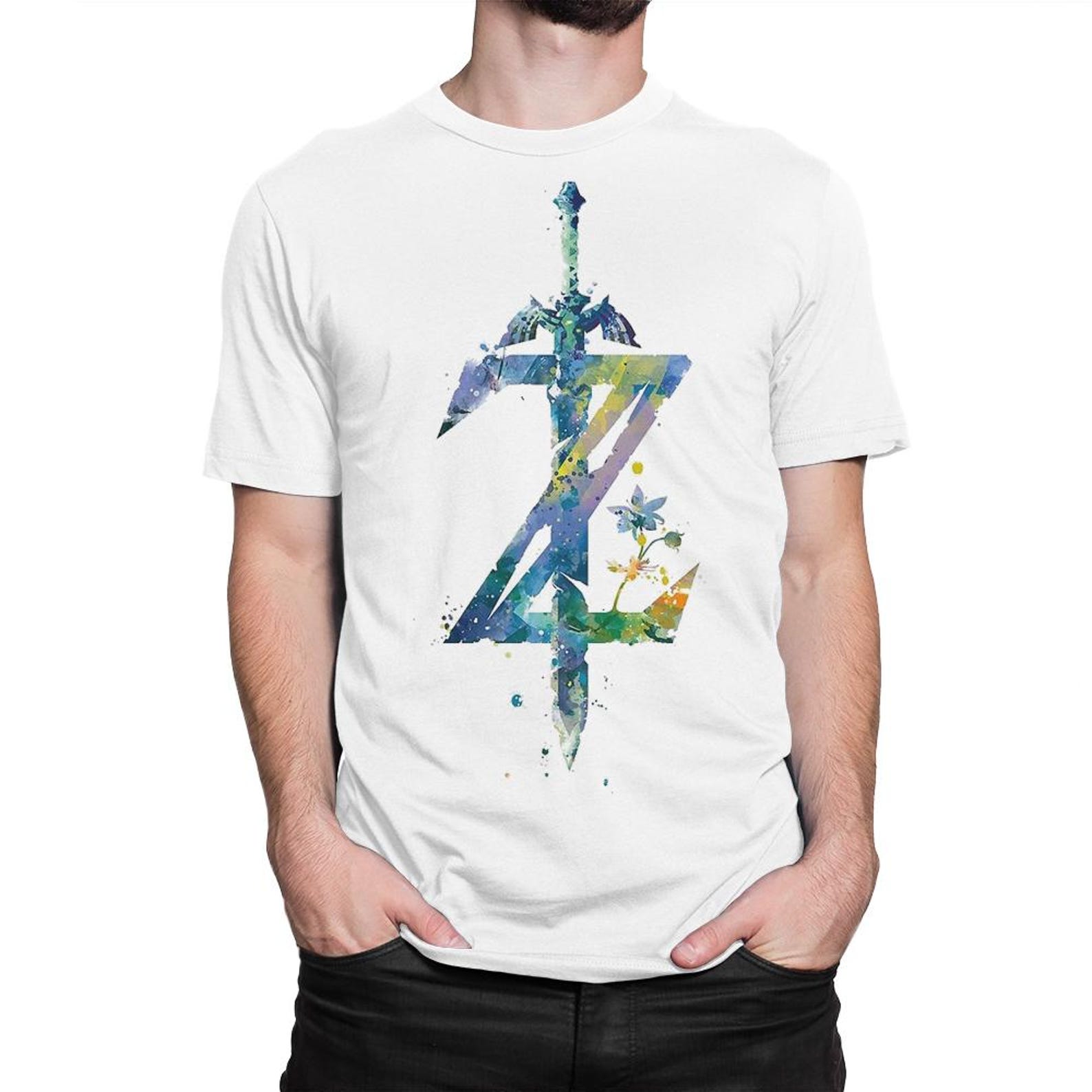 The Legend of Zelda Logo T-Shirt, Men s and Women s Sizes S