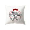 Christmas Theme Christmas Decoration Printed Pattern Cushion Cover Home Living Room Sofa Decor Waist Cushion Pillow Cover
