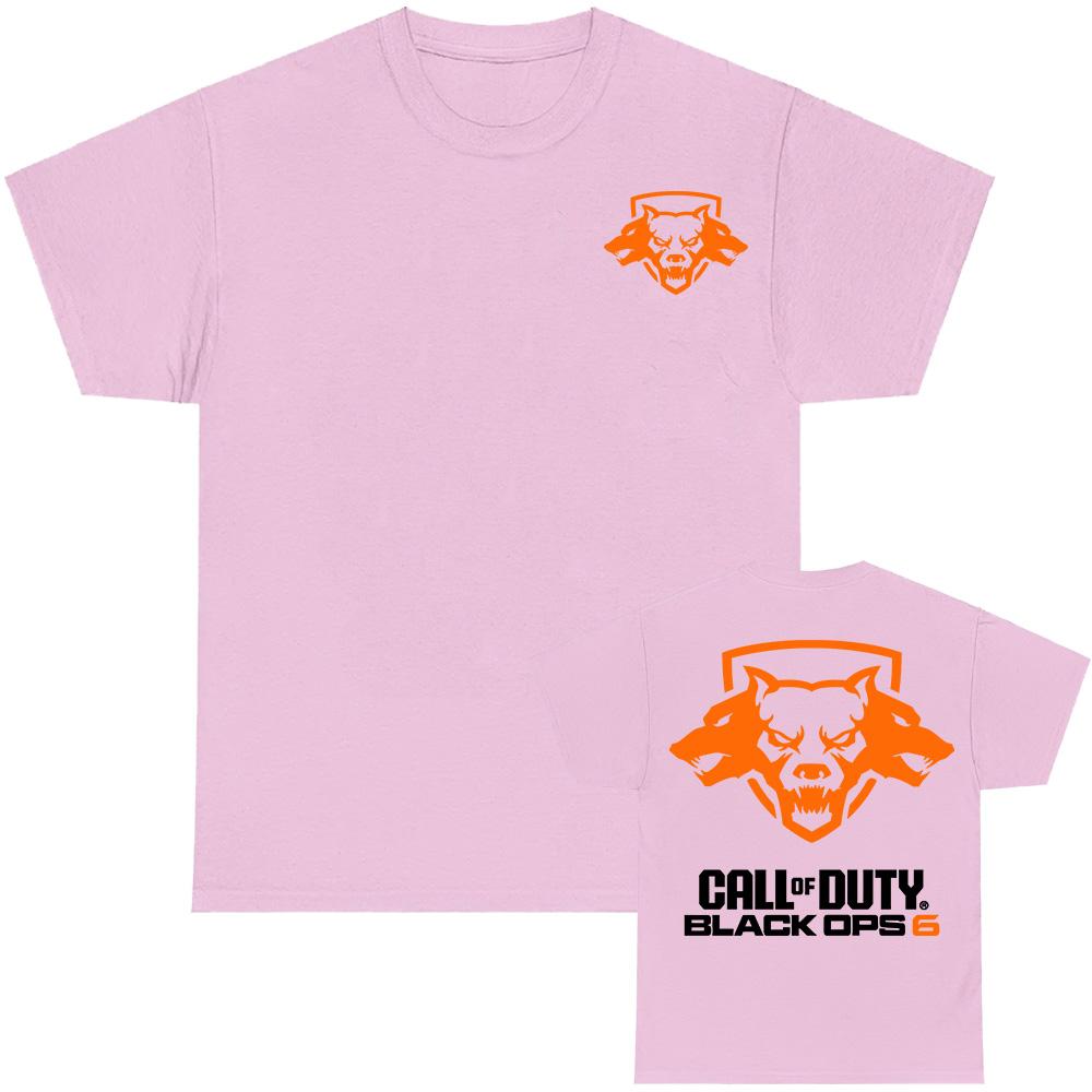 Streetwear Hip Hop Men Women Tees BO6 Call of Duty Black Ops Game Printing Tshirts Cotton Short Sleeve O-neck T-shirt Unisex Top