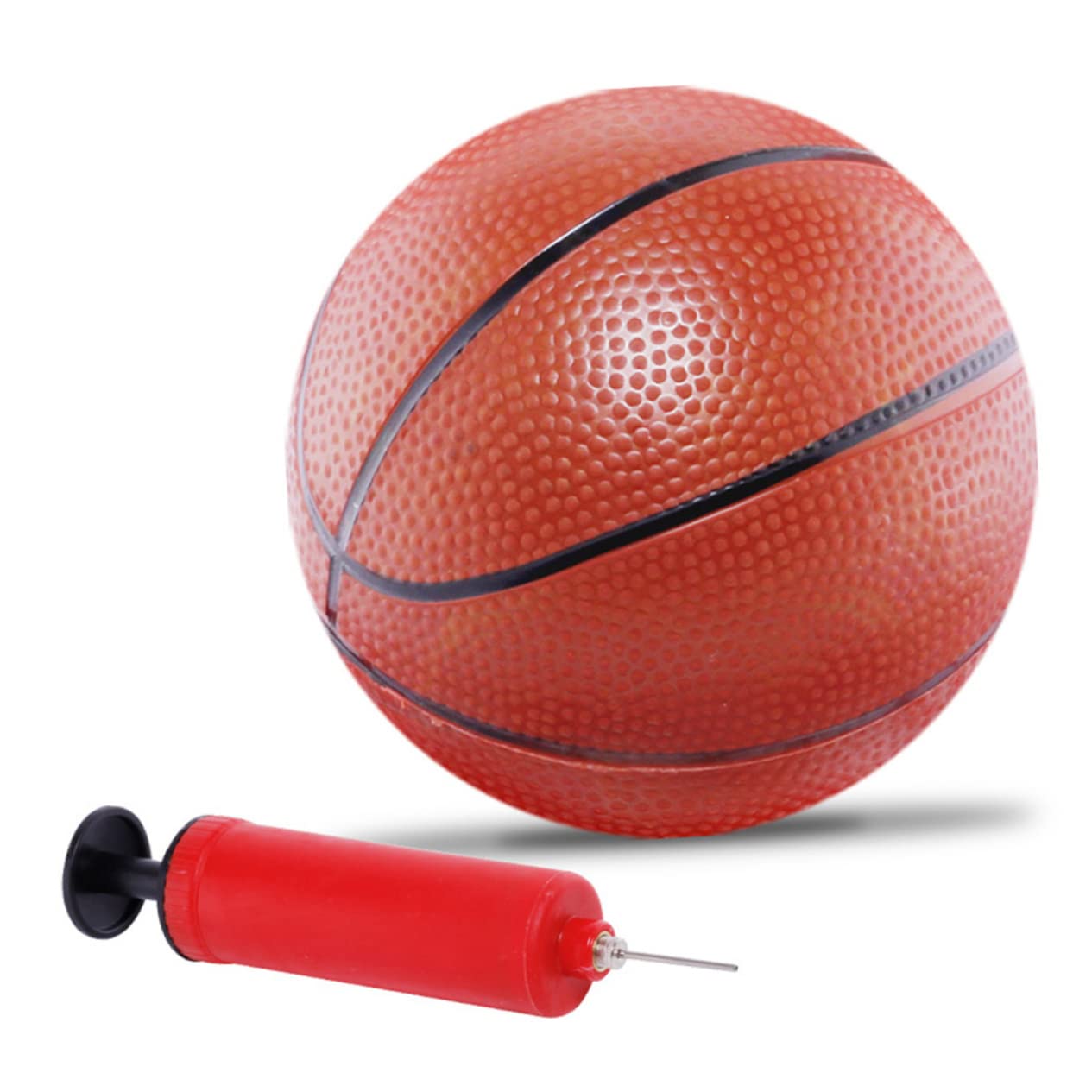 KOMBIUDA 1 Set Mini Basketball, Standard Basketball, Mini Rubber Basketball, Pool Basketball, Sports Game Basketball, Sports Ball for Kids