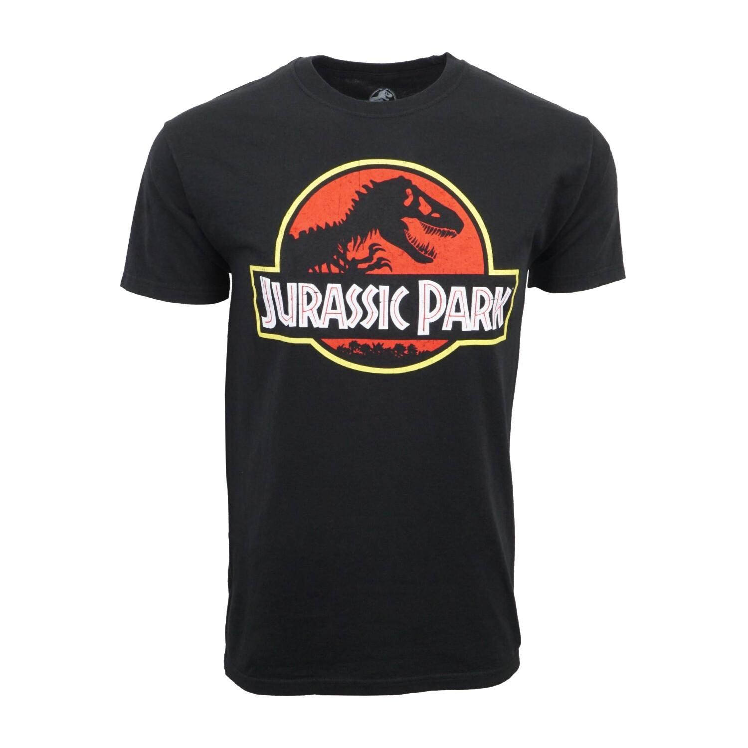 Jurassic Park Movie Logo T shirt L