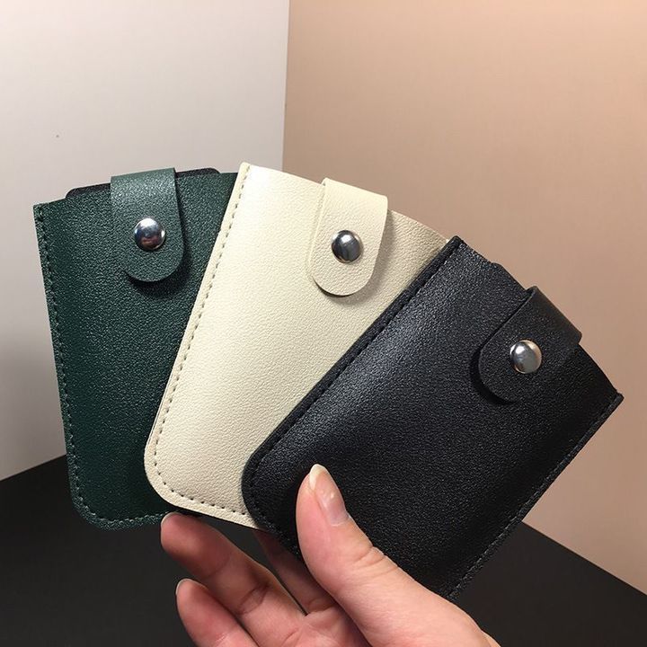 1PCS Large-capacity Pull-out Card Holder with Multiple Card Slots, Convenient ID Card and Bank Card Storage Clip, Anti-demagnetization ID Card Holder
