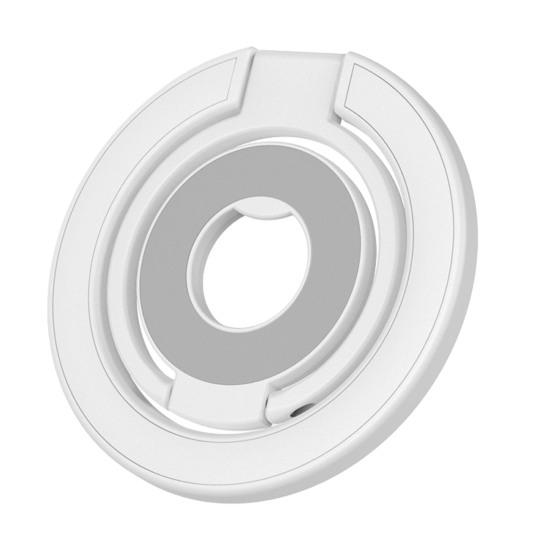 

Магнитная подставка-кольцо для телефона, складной держатель для телефона, двусторонний дизайн, горизонтальное и вертикальное крепления для стола и автомобильного крепления белый