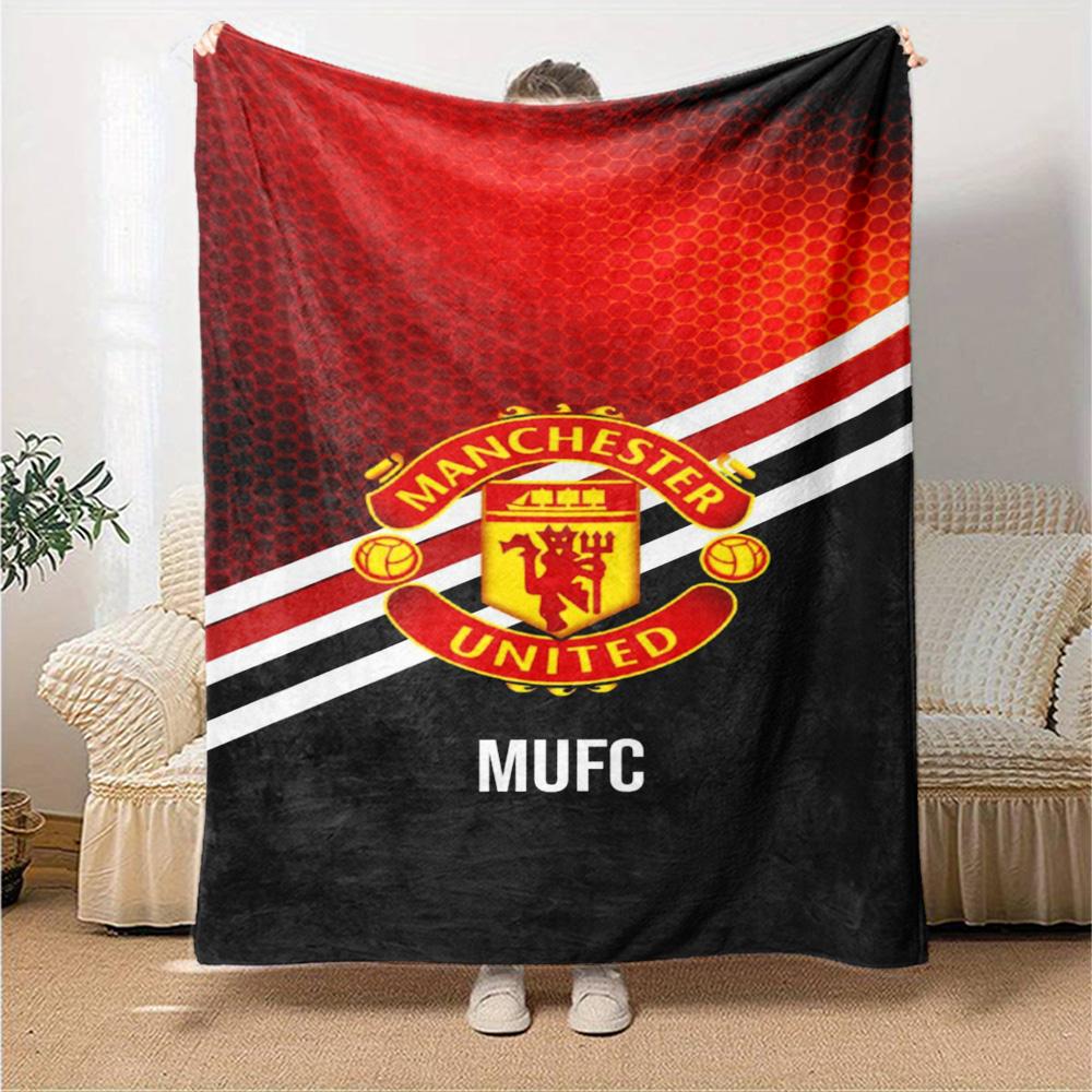 Manchester Blanket Comfortable Perfect for Chair Bed Bedding for All Seasons Modern Suitable for Gifting Relatives and Friends